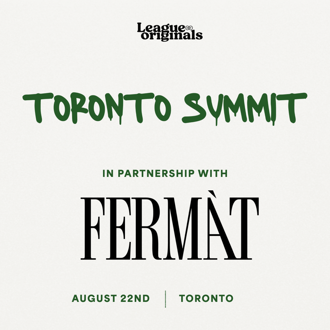 League of Originals Toronto Summit 