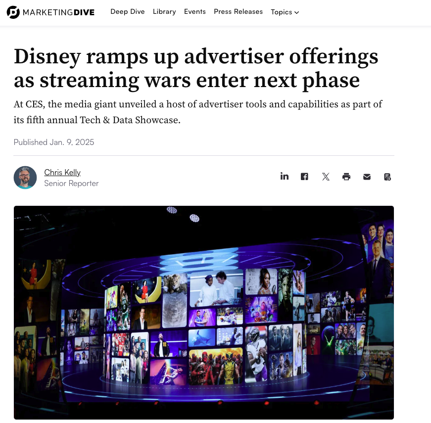 Disney Advertising Updates